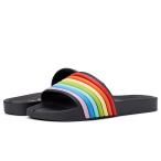 ショッピングメリッサ メリッサ Melissa Shoes Beach 3DB Rainbow AD レディース サンダル Black Rainbow