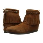 ミネトンカ Minnetonka  Hi-Top Back ジップ Boot レディース ブーツ Dusty Brown Suede