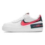 ナイキ NIKE エアフォース ワン Air Force 1 AF1 Shadow Low Shoes Casual Sneakers DB3902-100 ローカット レディース White Red Green