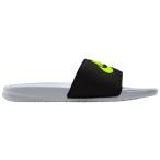 NIKE ナイキ 343880-027 ベナッシ JDI スライド 'Wolf グレー ボルト' メンズ