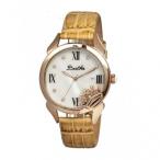 Queen Mother of Pearl Dial Cream Leather Ladies Watch