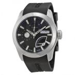 Magister Round Steel Day Retrograde Date Watch