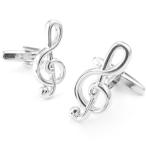 Yahoo! Yahoo!ショッピング(ヤフー ショッピング)ト音記号　clefデザイン カフスボタン　カフスリンクス　カフリンクス