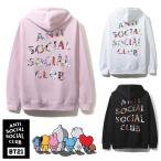 ショッピングbt21 アンチソーシャルソーシャルクラブ ANTI SOCIAL SOCIAL CLUB ×BT21 コラボスウェットパーカー ブラック ピンク ホワイト 防弾少年団 BTS ASSC