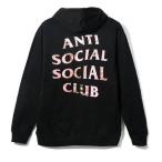 アンチソーシャルソーシャルクラブ ANTI SOCIAL SOCIAL CLUB スウェットパーカー フーディー メタリックブラック ASSC Stressed Hoodie