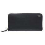 ダンヒル dunhill レザー長財布 ラウンドジップ ロングウォレット メンズ 21FS218SG001R DUL2B018A サイドカー SIDECAR ブラック×ガンメタル