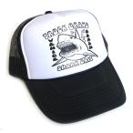 正規販売店 トラックブランド TruckBrand BAIT ロゴメッシュキャップ Shark サメ ロゴハット ブラック×ホワイト