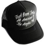 正規販売店 トラックブランド Truck Brand PENメッセージ柄メッシュキャップ ブラック