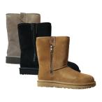 UGG アグ ムートンブーツ クラシックショート ベイリージップ ファスナーつきブーツ Classic Short Bailey Zip 1144043