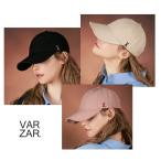 ショッピングローズ 正規販売店/VARZAR バザールキャップ 韓国ブランド CAP 紫外線対策帽子 ローズゴールド ブラック ピンク ベージュ Rose gold stud over fit ball cap