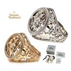 ヴィヴィアンウエストウッド Vivienne Westwood オーブスカル リング AARON SEAL RING レディース メンズ