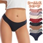 ショーツ Tバック シームレス 下着 パンツ シンプル レディース インナー 響きにくい レディースショーツ