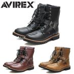 アビレックス AVIREX ヤマト ブーツ メンズ レディース ブラック 黒 チェリー 赤 ベージュ 正規品 アヴィレックス バイカーブーツ