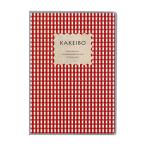  большой go- домашняя бухгалтерская книга серебристый жевательная резинка проверка в клетку A5 красный J1235