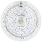 コンサイス(Concise) 定規 円形計算尺 28N 100973