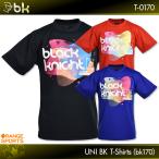 ブラックナイト バドミントン BKTシャツ(bk170) T-0170 black knight ユニ 男女兼用 テニス スカッシュ Ｔシャツ バドミントンTシャツ スポーツウェア