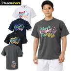 ショッピング春夏 2026年春夏ニューモデル！ ブラックナイト バドミントン ドライTシャツ T-6105U ユニ 男女兼用 テニス スカッシュ バドミントンTシャツ スポーツウェア