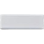 緑十字 ( 日本緑十字 )　マグネット付きカードケース　白　ＭＧＫ−８０Ｗ　２５×８０×８ｍｍ　台紙付　エンビ ( 314031 )