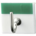 緑十字 ( 日本緑十字 )　キーハンガー　緑　３０×３３ｍｍ　裏面テープ付　アクリル製　キーハンガー１Ｒ（１０） ( 302010 )