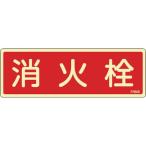 緑十字 ( 日本緑十字 )　蓄光消防標識　消火栓　ＦＲ６０８　８０×２４０ｍｍ　エンビ ( 066608 )