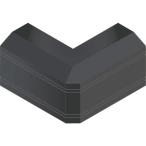 マサル ( マサル工業 )　ニュー・エフモール付属品　デズミ　２号　ブラック ( SFMD2W )