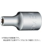 ＴＯＮＥ　Ｅ型トルクスソケット　呼びＮＯ．Ｅ４　差込角６．３５ｍｍ ( 2TX-E04 )