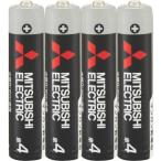 三菱電機　マンガン（黒）乾電池単４形４本パック (R03UD/4S)