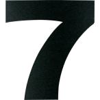 DAIDOHANT マグネット切り文字 ブラック 7 ( 10177783 ) (株)ダイドーハント