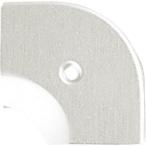 ASSIST ( アシスト )　床金物２０−１１２ＬＳヘの字押えコーナー　アルミシルバー　入隅　５３×５３ｍｍ ( 20-112LS52 )