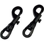 緑十字 ( 日本緑十字 )　プラスチックチェーン用ジョイント　黒　ＳＮＰ−ＢＫ　全長９９ｍｍ　対応線径：１０／１２ｍｍ以下　２個組　ナイロン ( 284171 )