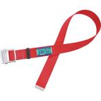 TSUYORON ( 藤井電工 )　胴ベルトのみ　スチールスライドバックル　赤　Ｌサイズ　幅５０ＭＭ×長さ１４００ＭＭ ( TUB-L90N-R-L-BP ) (メーカー取寄)