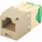 PANDUIT ( パンドウイット ) カテゴリ6 モジュラージャック(細径タイプ) TGタイプ 28・30AWG ライトグレー ( CJT688TGIG )