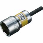 エビ ( ロブテックス )　電ドルソケット“ストロック”　ショートソケット　６角　対辺２１ｍｍ ( DS21SS )