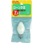 ELPA ( 朝日電器 )　ローソク球　Ｅ１２　５Ｗ　ホワイト (G-1107H(W))