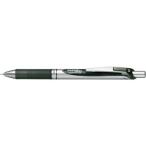 PENTEL ( ぺんてる )　ボールペン　エナージェル　０．５ｍｍ　シルバー軸　黒 ( BLN75Z-A )