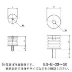 カメダ ( カメダデンキ )　ＥＳスペーサー　難燃性　ボルト・ナットタイプ ( ES-B-20-4-VO )