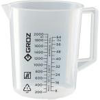 ＧＲＯＺ　オイル用ビーカー　２０００ＭＬ ( JUG/2000G )