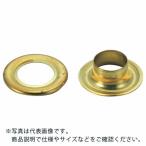 TRUSCO ( トラスコ中山 )　両面ハトメ　真鍮　１０ｍｍ　２０組入　（ブリスターパック入） ( P-THP-B10 (10MM 20クミイリ) )