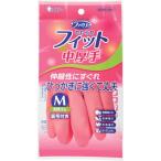 エステー　ファミリー　やわらかフィット　天然ゴム　中厚手　Ｍ　ピンク ( ST74322 )