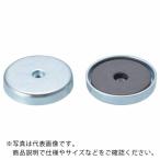 TRUSCO ( トラスコ中山 )　マグネットホルダ　吸着力３５Ｎ　Φ４４ＸＨ８　クロームメッキ ( TSM-4408C )