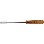 BROWN ( 平井工具 )　ナットドライバー　対辺４ｍｍ　軸長１２５ｍｍ　全長２１０ｍｍ ( D-86-4 )