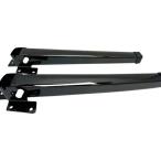 WAKI ( 和気産業 )　スリム角型脚　黒 ３００　２本入り ( AK-045 )