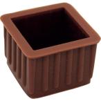 WAKI ( 和気産業 )　イスキャップＢ茶角　　２４ＭＭ ( BC-202 )