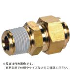 TRUSCO ( トラスコ中山 )　クイックシール継手　コネクタ　φ８Ｘ６　呼びＲ３／８ ( TS-8X6-03CM )