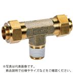 TRUSCO ( トラスコ中山 )　クイックシール継手　チーズ　φ８Ｘ５　呼びＲ１／８ ( TS-8X5-01TM )