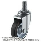 ユーエイ ねじ込み式 自在 キャスター 導電ゴム 車輪径100mm Jタイプ SJT型 ネジ寸法M16×40ピッチ2 ( SJT-100WE-M16-40 ) (メーカー取寄)
