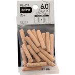 WAKI ( 和気産業 )　木工ダボ　６×３０ｍｍ ( ML672 )