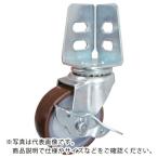 TRUSCO ( トラスコ中山 )　アングル式ウレタンキャスター　自在Ｓ付き　Φ５０ ( TYSA-50URS )