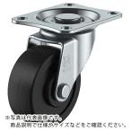 ユーエイ　プレート式　自在　キャスター　導電ゴム　車輪径５０ｍｍ Ｌタイプ　ＬＧ型　取付寸法４６×３５ ( LG-50RE ) (メーカー取寄)