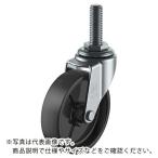 ユーエイ　ねじ込み式　自在　キャスター　黒ナイロン　車輪径４０ｍｍ Ｌタイプ　ＬＴ型　ネジ寸法Ｗ３／８×１４山数１６ ( LT-40BN-W3/8-14 ) (メーカー取寄)